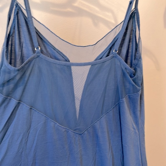 💙 Victoria’s Secret Denim Blue Soft Cotton & Mesh Slip in size Small! - Picture 3 of 7
